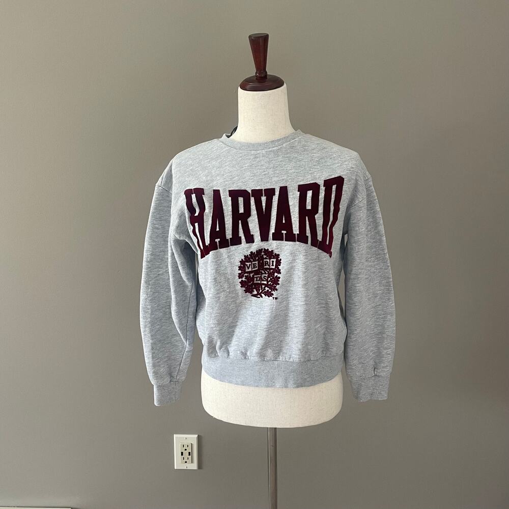 H&M Fleece Lined Harvard Sweatshirt Sz XS